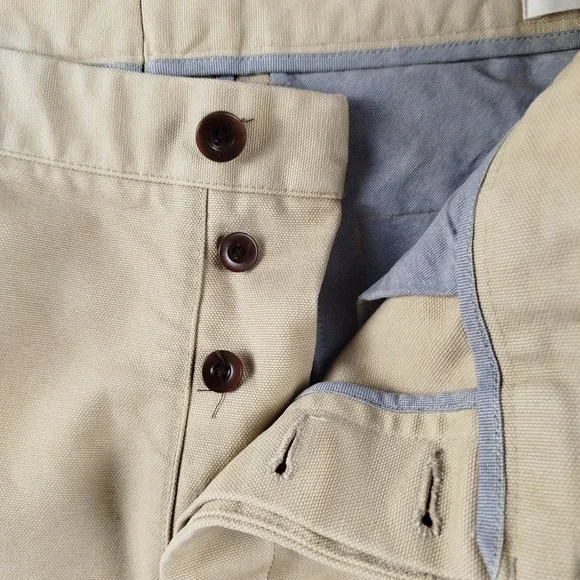 Sid Mashburn Garment-Dyed Field Khaki Slim Straight Chino Men's 36x30(36x26) - Picture 6 of 13